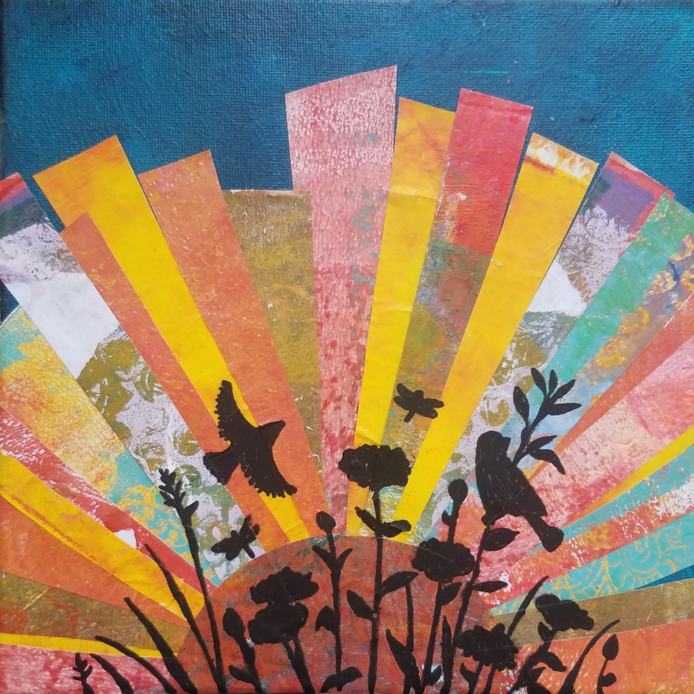 Vibrant Multicolor Abstract Art Canvas